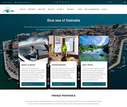 Blue Sea of Dalmatia