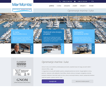 Marmontis - Opremanje marina i luka
